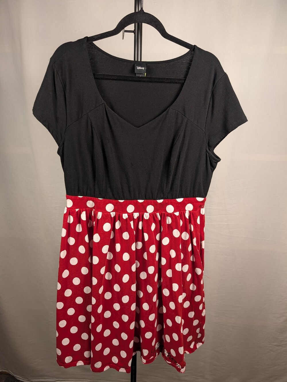 Disney Minnie Mouse Polka Dot Dress Women's 1X